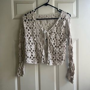 Vintage Crochet Cardigan